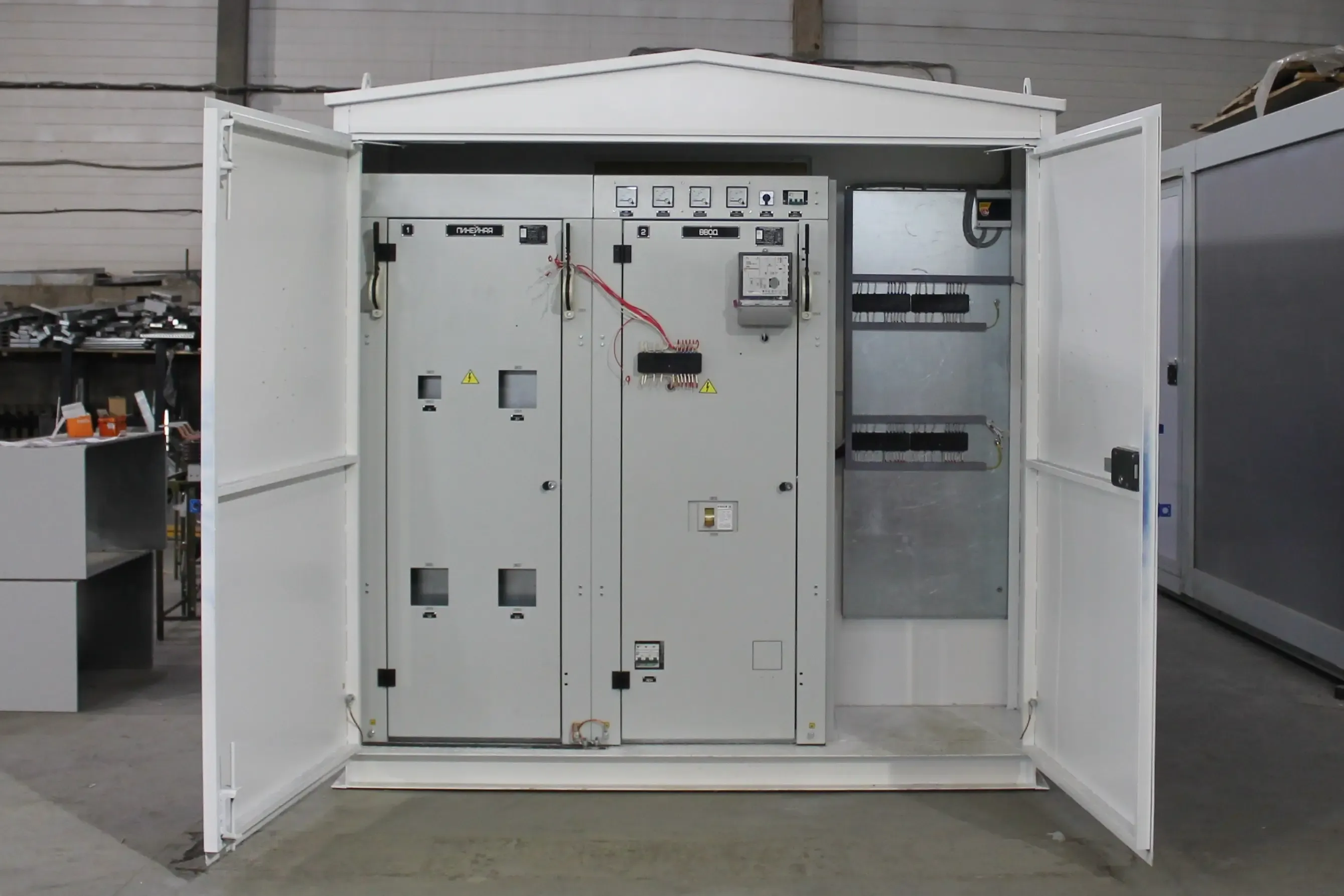 Комплектная трансформаторная подстанция в бетонном корпусе